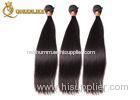 Long Straight 26'' 28'' 30'' Peruvian Human Hair Weave Black For Salon