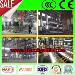 Waste engine oil regeneration vacuum oil distillation plant