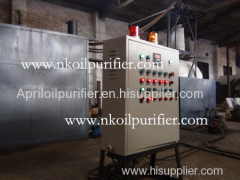 Waste engine oil regeneration vacuum oil distillation plant