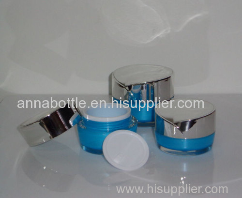 empty cosmetic jar 15g 30g 50g plastic bottle packaging