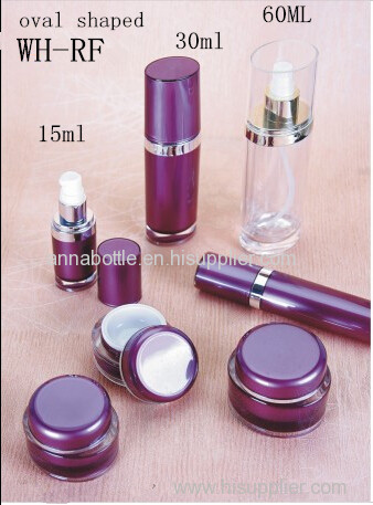 empty 15g 30g 50g plastic cosmetic jar use to face hand skin care cream