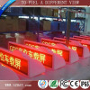 Taxi led display single side P7.62*6 led display yellow color