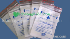 made from 100% new raw material pack ziplock bag medical ziplock bag