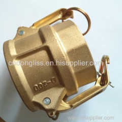 china Copper Material Brass Camlock Fitting cam lock coupling