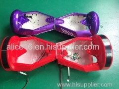 Two wheel balance scooter outer shell