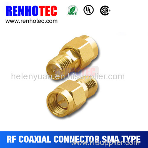 New hot best stailess steel sma male to female connector RG59