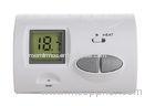 Heat And Cool Electronic Room Thermostat With Emergency Heat Switch