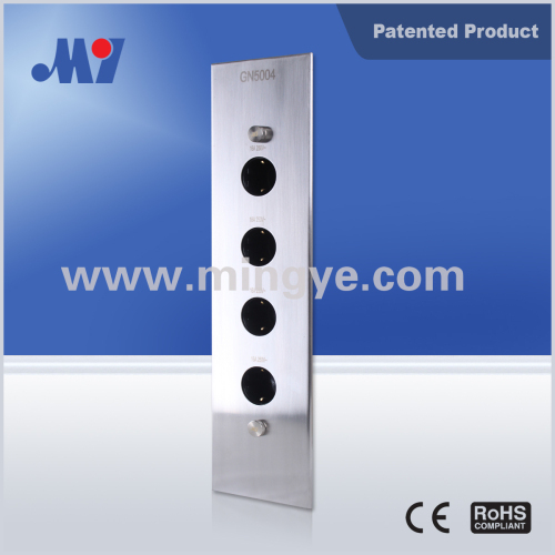 Gremanr kitchen worktop Corne sockets