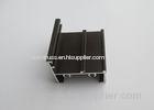 Black Aluminum Window Frame Extrusions Abrasion Resistant Environmentally Friendly