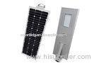 80 Watt Outdoor Solar Street Lights 7200Lm Lumen / LED Street Light With Solar Panel