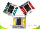 IP68 Full Color Solar LED Road Stud With Rechargeable Ni - MH Battery