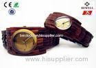 Unique Wood Hand Watch / Ladies Wooden Watch With Original Japanese Battery