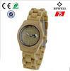 Eco - Friendly Material Ladies Wooden Watch 3atm Logo Customized
