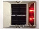 2 LEDs Solar LED Road Stud 800M Visual Distance 5000mcd-8000mcd Luminous intensity