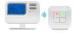 Digital Heat Pump Thermostat 7 Days Programmable 16a With Large Screan