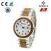 Fashion Unisex Stainless Steel Watches With Koa Wood Band CE ROHS FSC