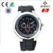 Thin Stainless Steel / Silicone Wrist Watch With Chinese Sl68 Movement