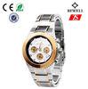 Bewell Japan Movt Quartz Watch / Stainless Steel Wrist Watches For Men