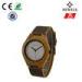 Genuine Leather Band Bamboo Wrist Watch For Men Eco - Friendly