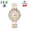 Fashion Shiny Slim Diamond Zinc Alloy Watch For Lady / Metal Wristwatch