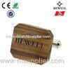 Handmade Gentleman Wood Cufflink For Wedding With Custom Logo