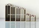 Commercial Office Curtain Wall Anodized Aluminium Profile Preciously Cutting Deep Process