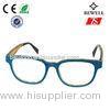 Slimline And Urtal Thin Blue Sandalwood Wood Frame Sunglasses For Girl