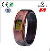 Fashion Harden Glass Quartz Wood Watch / Wooden Bracelet Watch