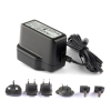 EU US UK AU KC PSE ac plug interchangeable power adapter 5v 2v 12v 1a universal power supply