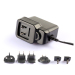 EU US UK AU KC PSE ac plug interchangeable power adapter 5v 2v 12v 1a universal power supply