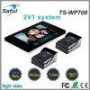 Saful TS-WP708 2V1 Wireless Video Door Phone Door Phone Video Surveillance System Home Security Camera Monitor