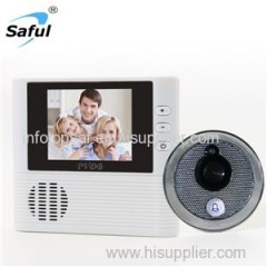 Saful TS-YP3507A 2.8" LCD Digital Peephole Door Viewer Doorphone 0.3mp Anti-theft Alarm Video Night Vision