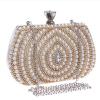 Fashionnal genuine leather women clutch bag party bag for lady clutch bag makeup case