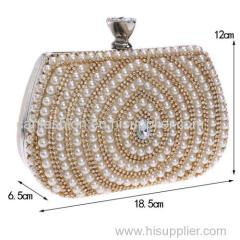 Fashionnal genuine leather women clutch bag party bag for lady clutch bag makeup case