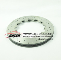 DICKASS Car Brake Disc 330*28mm XS Holes and Straight Line Pattern