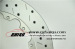 DICKASS Car Brake Disc 330*28mm XS Holes and Straight Line Pattern