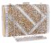 Fashion Women's Gold Handbag Sparkling Sequins Dazzling Clutch Evening Bags