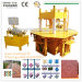 Hydraulic paver brick shaping machine