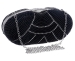 Ladies' Clutch Thumb Press Hasp Evening Bag Party Bag With Chains