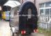 Fast Mobile Street Food Vans Ice Cream Vending Cart With Two Big Wheels Food Truck