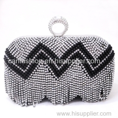 Luxury Vintage Crystal Bridal Hand Bags Evening Clutch Bag Wedding Handbag