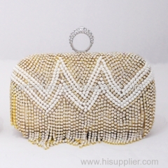 Luxury Vintage Crystal Bridal Hand Bags Evening Clutch Bag Wedding Handbag