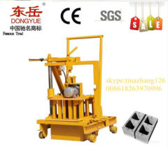 Laying machine for blocks