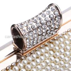 Crystal Evening Clutch Bag Purse Handbag Shoulderbag Wedding Bridal Bag Accessories