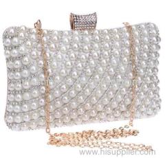 Crystal Day Clutch Evening Bag for Wedding Party Banquet Black Gold Silver