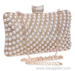 Crystal Day Clutch Evening Bag for Wedding Party Banquet Black Gold Silver