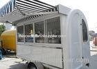 Street Food Vans Outdoor Mobile Kitchen Trailer For Snacking