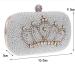 Ladies' Clutch bag Bride bag Purse Slap-up Gentle Party crystals handbags