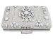 Luxury Crystal Diamond Ring Ceramic Evening Clutch Bag Women's Wedding Party Bridal Clutch