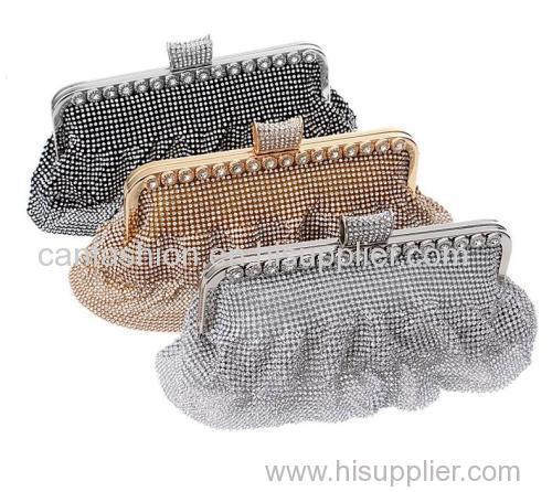 Women's Luxurious Bling Bridal Handbags Evening Bag